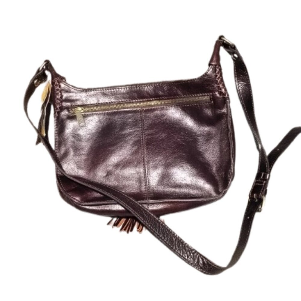 Patricia Nash vintage distressed leather Camila hobo shoulder bag - Picture 3 of 7